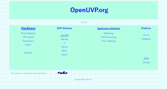 Desktop Screenshot of openuvp.org